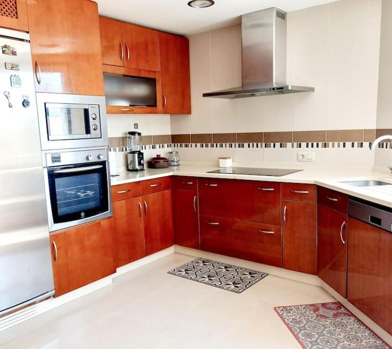 Rias Bajas Apartamento Con Jardin Daire Villanueva De Arosa Dış mekan fotoğraf